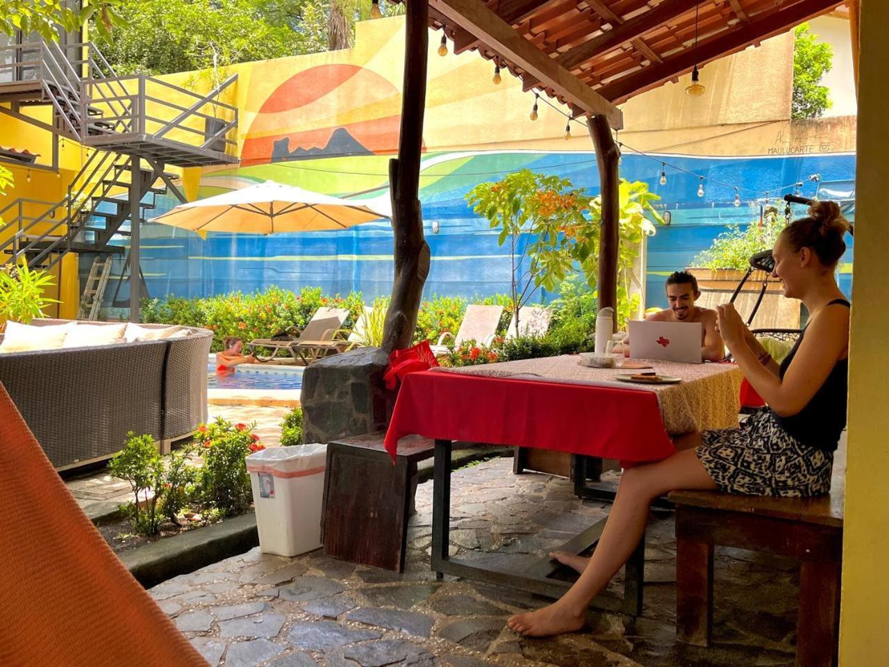 Tamarindo Backpackers Hostel Ngoại thất bức ảnh